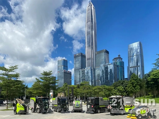 盈峰中联助力深圳新模式,打造全国环卫行业新标杆